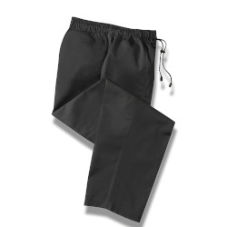 99714 Bidfood Black Chef Trousers Size XL 40