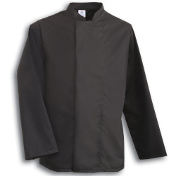 06359 Tibard Black Long Sleeve Chefs Jacket Size L 42