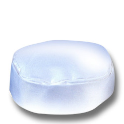 60280 Tibard White Skull Cap Size L 25