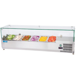 Cold toppings Fridge