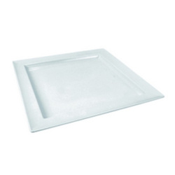 White Dover Square Tray 14.8x14.8x1.2