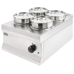 Lincat 4 Pot Dry Heat Bain Marie