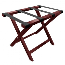 Mahogany Luggage Rack