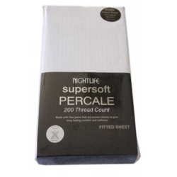 Polycotton Single Bed Fitted Sheets