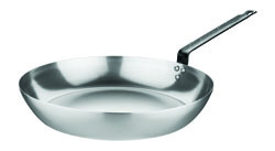 Vogue Carbon Steel Induction Frying Pan 350mm