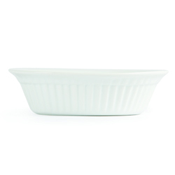 Olympia Whiteware Oval Pie Dish - (Box 6)