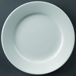 Athena Hotelware Wide Rimmed Plates 165mm (Pack of 12)