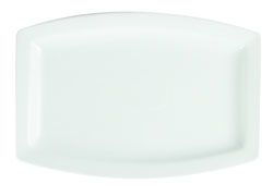 Olympia Whiteware Rectangular Plates 320mm (Pack of 6)