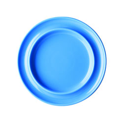 Heritage Raised Rim Plates Blue 203mm (Pack of 4)
