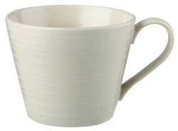 Art de Cuisine Rustic Cream Snug Mugs 341ml (Pack of 6)