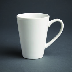 Olympia Café Latte Cups White 340ml (Pack of 12)