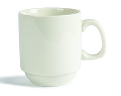 Olympia Ivory Stacking Mugs 285ml 10oz (Pack of 12)
