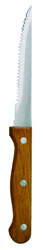 Olympia Steak Knives Wooden Handle (Pack of 12)