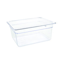 Vogue Clear Polycarbonate GN - 1/2 150mm