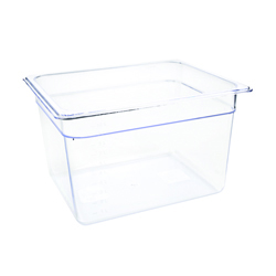 Vogue Clear Polycarbonate GN - 1/2 200mm