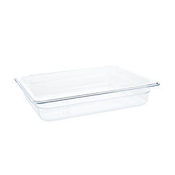 Vogue Clear Polycarbonate GN - 1/2 65mm