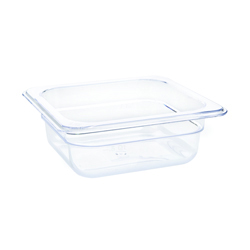 Vogue Clear Polycarbonate GN - 1/6 65mm