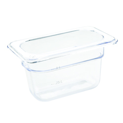 Vogue Clear Polycarbonate GN - 1/9 100mm