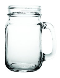 Olympia Handled Jam Jar Glasses 450ml (Pack of 12)