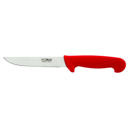 Hygiplas Boning Knife Stiff Blade Red - 6