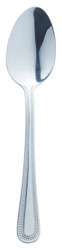 Olympia Bead Dessert Spoon St/St (Box 12)