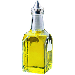 Oil/Vinegar Cruet Jar - Includes Lids (Box 12)