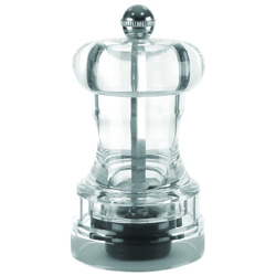 Olympia Acrylic Pepper Mill - 110mm 4 1/4