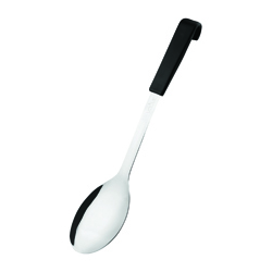 Vogue Black Handled Serving Spoon - 340mm