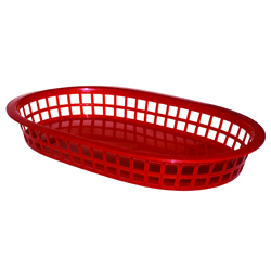 Food Basket Red  (Pack of 6)