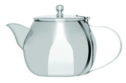 Olympia Non-Drip Stainless Steel Teapot 430ml