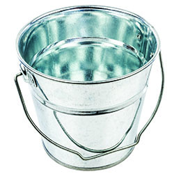 Round Galvanised Bucket - 72x80mm