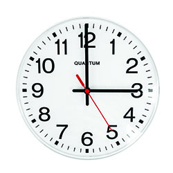 Vogue Kitchen Wall Clock - 250mm 10