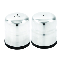 Jumbo Salt & Pepper Shaker Set St/St