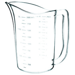 Vogue Polycarbonate Measuring Jug - 2L