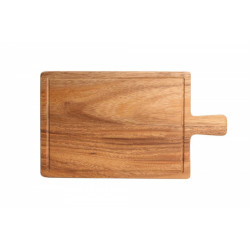 Acacia Serving/Steak Board with Handle Small