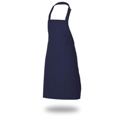 Bib Apron Self Adjustable Neck Band Black