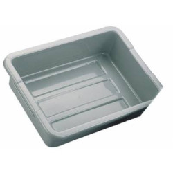 Tote Utility Box Grey Polypropylene