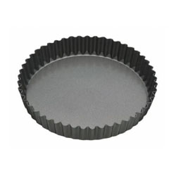 Quiche/Tart Fluted Non Stick Flan Tin Extra Deep 30x3.5cm