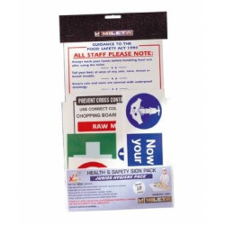 Hygiene Sign Catering Pack Junior