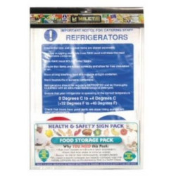 Hygiene Sign Catering Pack Food Storage