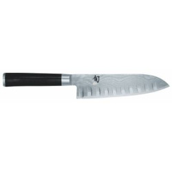 Shun Classic Scalloped Santoku Knife 18cm