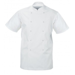 Windsor Chefs Jacket Short Sleeves  White