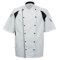 Le Chef DE11A Staycool Jacket  White