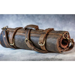 Chefi Premium Leather Knife Case 16 Piece