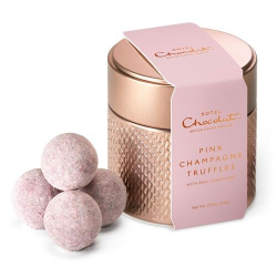 Hotel Chocolat Pink Champagne Truffle Tin