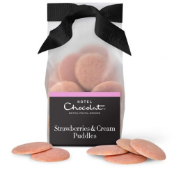 Hotel Chocolat Strawberries & Cream Chocolate Puddles
